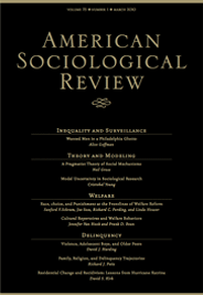 American Sociological Review